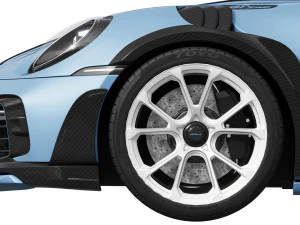 Porsche 911 TECHART GTstreet R Touring 3D Model