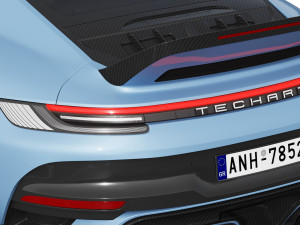 Porsche 911 TECHART GTstreet R Touring 3Dモデル
