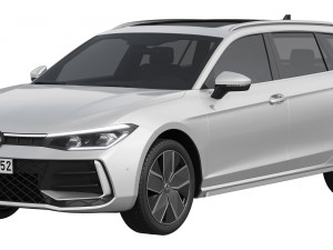 Volkswagen Passat Variant R 2024 3Dモデル