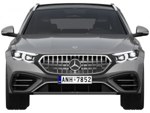 Mercedes-Benz E53 AMG Hybrid Estate 2024 3D Model
