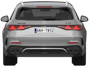 Mercedes-Benz E53 AMG Hybrid Estate 2024 3D Model