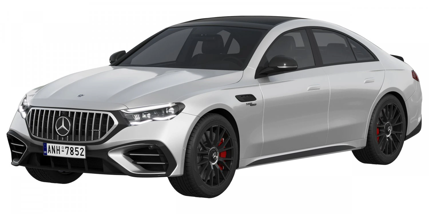 Mercedes-Benz E53 AMG Hybrid 2024 3D Model .c4d .max .obj .3ds .fbx .stl .blend 
