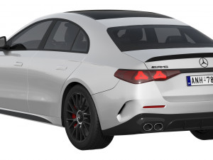 Mercedes-Benz E53 AMG Hybrid 2024 Modèle 3D