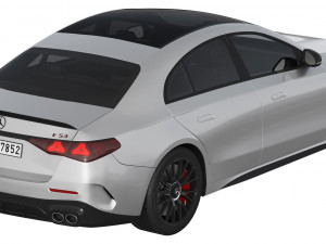 Mercedes-Benz E53 AMG Hybrid 2024 Modèle 3D