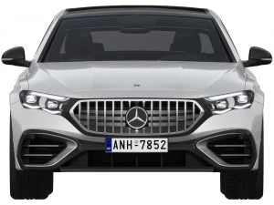 Mercedes-Benz E53 AMG Hybrid 2024 3D Model