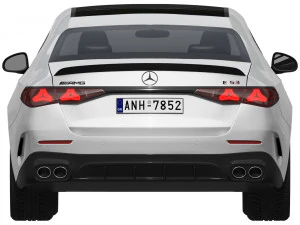Mercedes-Benz E53 AMG Hybrid 2024 3D Model