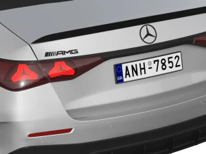 Mercedes-Benz E53 AMG Hybrid 2024 3D Model