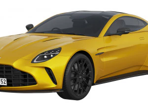 Aston Martin Vantage 2024 3D Model