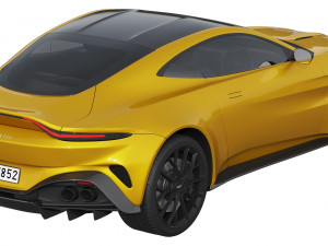 Aston Martin Vantage 2024 3D Model