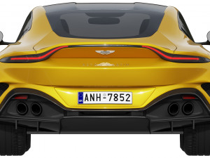 Aston Martin Vantage 2024 3D Model