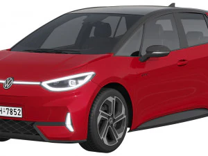 Volkswagen ID3 GTX 2024 3D Модель