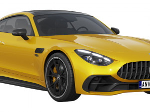 Mercedes-Benz AMG GT43 Coupe 2024 Model 3D