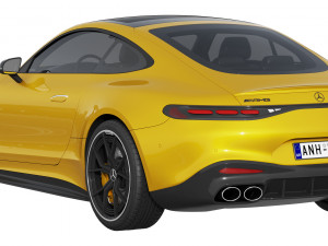 Mercedes-Benz AMG GT43 Coupe 2024 Model 3D