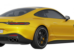 Mercedes-Benz AMG GT43 Coupe 2024 Model 3D