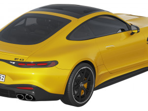 Mercedes-Benz AMG GT43 Coupe 2024 Model 3D