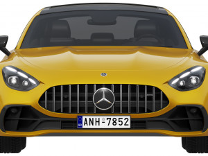 Mercedes-Benz AMG GT43 Coupe 2024 Model 3D