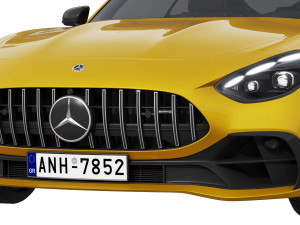 Mercedes-Benz AMG GT43 Coupe 2024 Model 3D