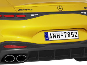 Mercedes-Benz AMG GT43 Coupe 2024 Model 3D