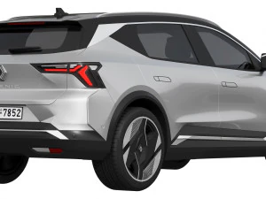 Renault Scenic E-Tech 2024 3D Model