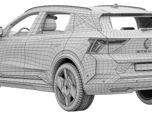 Renault Scenic E-Tech 2024 3D Model