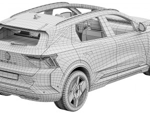 Renault Scenic E-Tech 2024 3D 모델
