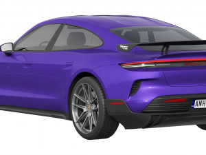 Porsche Taycan Turbo GT 3D Model