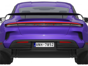 Porsche Taycan Turbo GT 3D Model