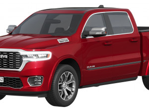 RAM 1500 Tungsten 2025 3D 모델