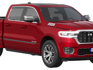 RAM 1500 Tungsten 2025 Modello 3D