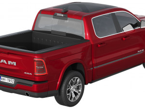 RAM 1500 Tungsten 2025 Modello 3D