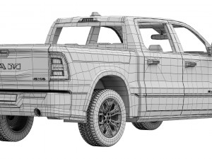 RAM 1500 Tungsten 2025 Modello 3D
