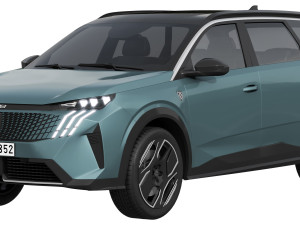 Peugeot E-5008 Modelo 3D