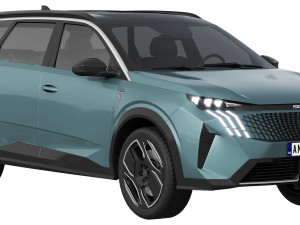 Peugeot E-5008 3D 모델