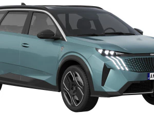 Peugeot E-5008 3D Model