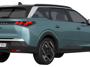 Peugeot E-5008 3D 모델