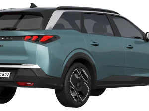 Peugeot E-5008 3D Model