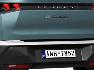 Peugeot E-5008 3D Model