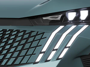Peugeot E-5008 3D Model
