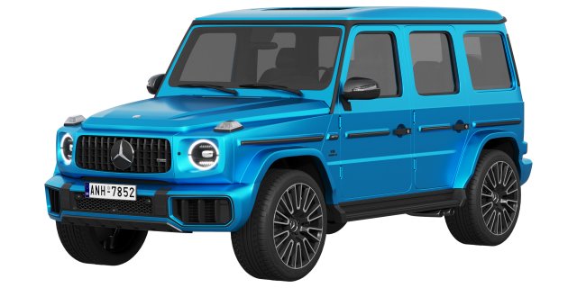 Mercedes-Benz G63 AMG 2025 Modelo 3D .c4d .max .obj .3ds .fbx .stl .blend 