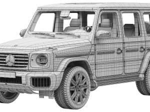 Mercedes-Benz G-Class 2025 3D Модель