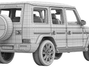 Mercedes-Benz G-Class 2025 3D Модель