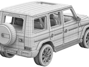 Mercedes-Benz G-Class 2025 3D Модель
