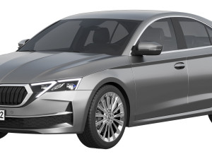 Skoda Octavia 2025 3D Model