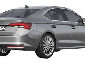 Skoda Octavia 2025 3D 模型