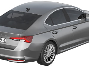 Skoda Octavia 2025 3D 模型