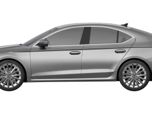 Skoda Octavia 2025 3D Model