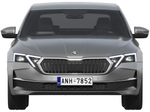 Skoda Octavia 2025 3D 模型