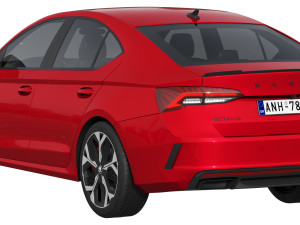 Skoda Octavia RS 2025 Modelo 3D