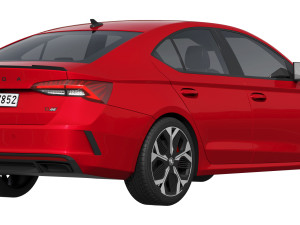 Skoda Octavia RS 2025 Modelo 3D