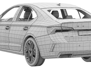 Skoda Octavia RS 2025 Modelo 3D